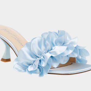 BETSY JOHNSON Kimi Light Blue Heels